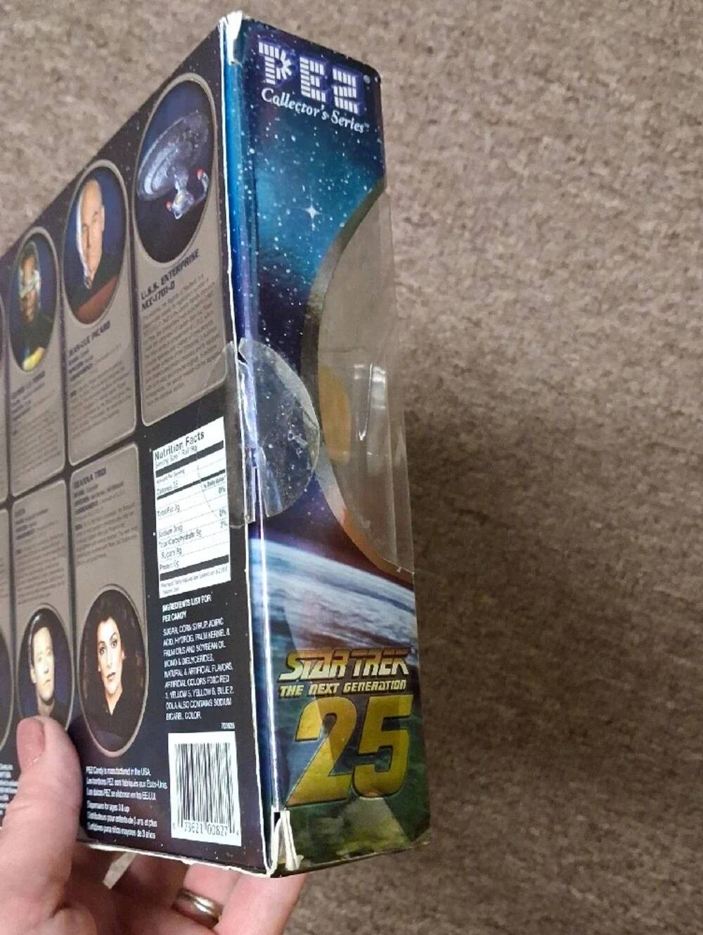 Star Trek The Next Generation 25th Anniversary PEZ Dispenser Set - Multicolor